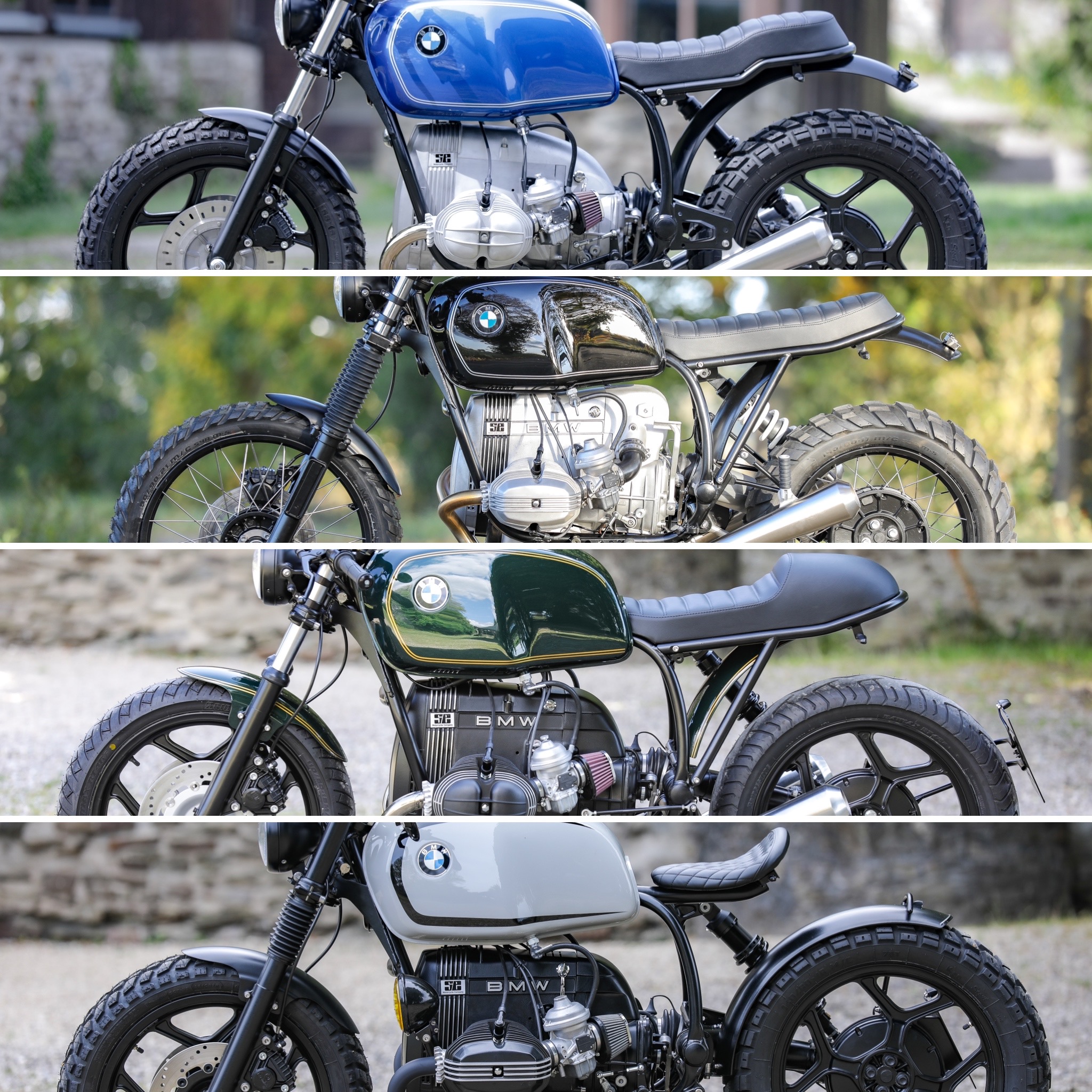BMW SE Scrambler in Action