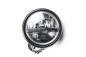 Preview: LED headlight Pecos 5 3/4 inch black matt, side mounting