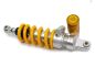 Preview: Öhlins STX46 silber/gelb Länge 374mm +7/-5, Zugstufe & Druckstufe & Federvorspannung hydr. einstellbar