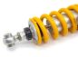 Preview: Öhlins STX46 silber/gelb Länge 374mm +7/-5, Zugstufe & Druckstufe & Federvorspannung hydr. einstellbar