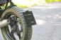 Preview: BMW K75 K100 Monolever licence plate holder in the centre of the rear wheel drive