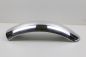 Preview: Aluminium rear fender polished, length 520mm, width 145mm