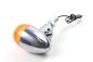 Preview: Blinker BULLET LIGHT Aluminium poliert 1 Stück