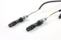 Preview: LED Blinker Sonic getöntes Glas schwarz