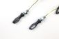 Preview: LED Blinker Sonic getöntes Glas schwarz