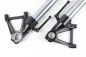 Preview: Powder coating of the two fork feet (pair) in black for RnineT