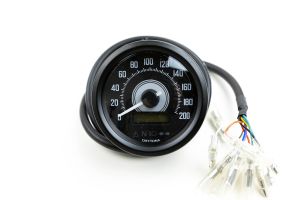 Daytona Velona 60 Tachometer 200Km/h ,schwarz