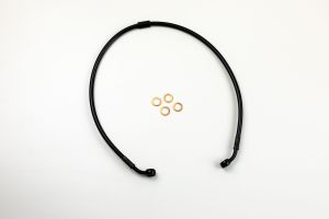 SE Stahlflex Bremsleitung f. originale Gabeln + mittelhoher Lenker (SE 22mm; 28,6mm)