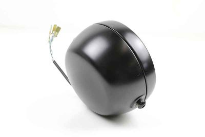 LED headlight Daytona 4 3/4 inch black matt, side mounting