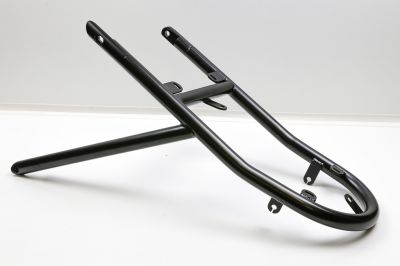 Powder coating rear frame