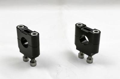 BMW R100 handlebar clamps