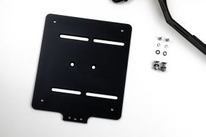 BMW K100 K1100 Paralever Kennzeichenträger mittig am Kardan