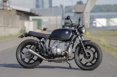 BMW Roadster E Concept Bike Black Silver Edition