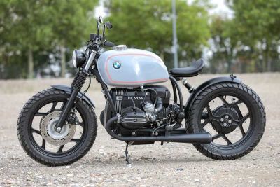 BMW Bobber SE Concept Bike Basic gray blue