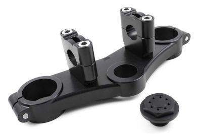 BMW R80R R100R Paralever SE triple clamp 41mm for tube handlebars with TÜV certificate