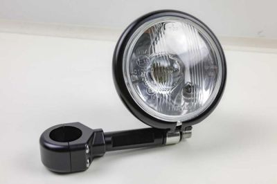 CNC aluminum bracket for auxiliary headlight frame mount