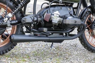 BMW R75 R80 R90 R100 Twinshock 2-2 Bobber Komplettanlage mit ABE