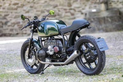 BMW Cafe Racer SE Concept Bike Classic Green
