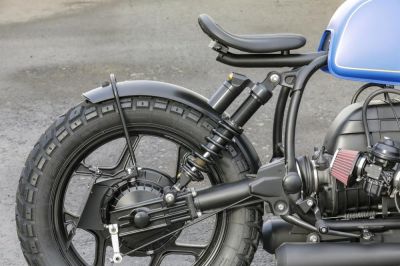 BMW Monolever Bobber Mudguard + license plate holder conversion