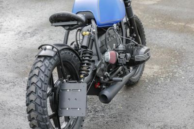 BMW Monolever Bobber Mudguard + license plate holder conversion