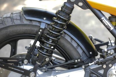 ﻿BMW K 75 K100 Monolever mudguard kit above wheel
