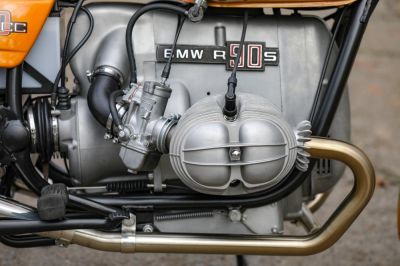 BMW R90 S motorcycle complete restoration