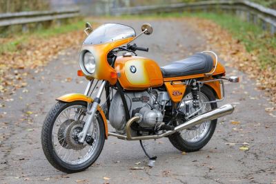 BMW R90 S motorcycle complete restoration