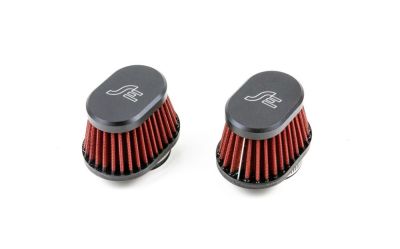 BMW R100 pair SE single air filter 54 mm ,red