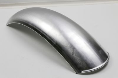 Aluminium rear fender length over back 520mm, width 145mm