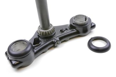 triple clamp below powder coating