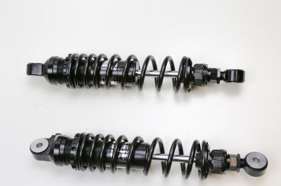 BMW R45 R65 R80 R100 Twinshock models gas pressure shock absorber length 330mm +/- 5mm adjustable Blackline