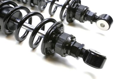 BMW R45 R65 R80 R100 Twinshock models gas pressure shock absorber length 330mm +/- 5mm adjustable Blackline
