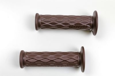 Daytona grip rubbers brown 22mm x 120mm