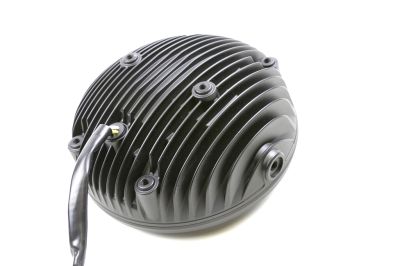 LED Hauptscheinwerfer 6 1/2 Zoll seitliche Befestigung schwarz