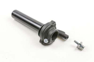 Domino universal throttle grip with adjuster for one cable cast aluminium