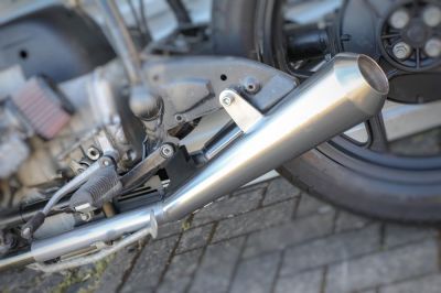 BMW R65 R80 R100 Monolever 2-2 Auspuff für originale Befestigung mit ABE