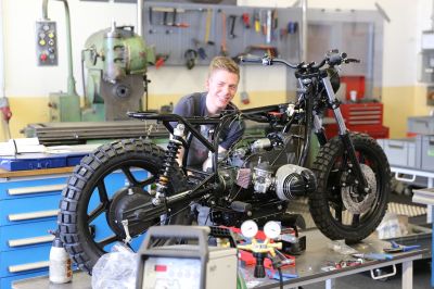 BMW R90 S Motorrad-Restauration Phase 3