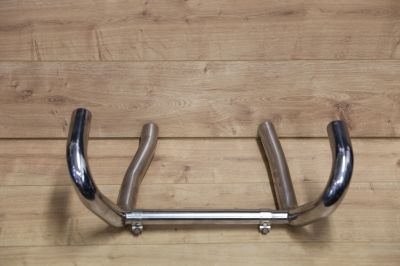BMW R80 R100 Monolver with oil cooler stainless steel manifold with interference tube