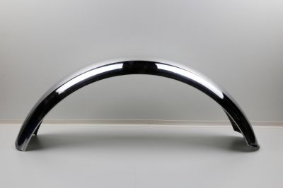 Aluminium rear fender polished, length 1000mm, width 145mm