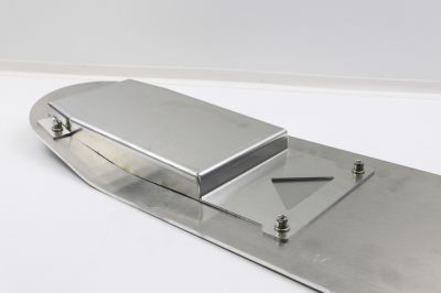 Bench base plate 600mm with lip for SE rear frame