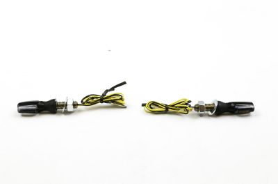 Motorrad Blinker LED schwarz
