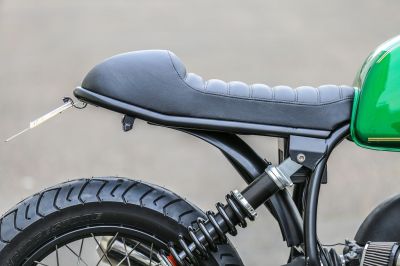 Aluminium rear fender length over back 520mm, width 145mm
