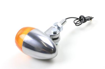 Blinker BULLET LIGHT Aluminium poliert 1 Stück