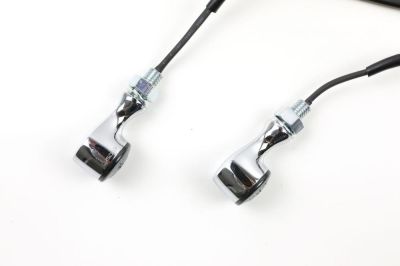 3-1  LED Rück-, Bremslicht, Blinker, Apollo Classic Alugehäuse, getöntes Glas, chrom