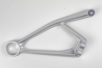BMW R nineT Exhaust holder silver