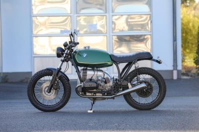 BMW R65 Roadster Umbau Green