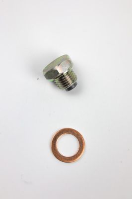 Magnetic oil drain plug M14 x 1,5mm with sealing ring