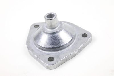 Oil filter cover for engines without oil cooler
