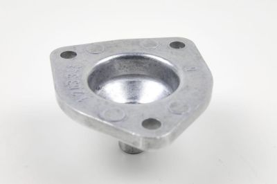 Oil filter cover for engines without oil cooler