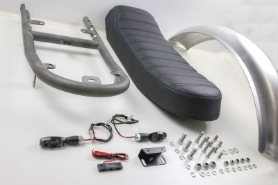 BMW R80R R100R Paralever 1-Pers. mit Stufe Heckumbau Kit freitragend mit TÜV